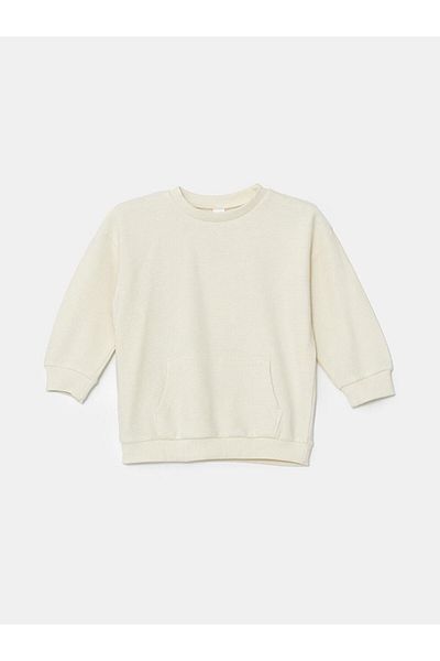 LC Waikiki Crew Neck Basic Baby Boy Sweatshirt