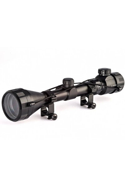 Epilons 3-9x50 Zoomlu Keskin Nişancı Dürbünü Kırmızı,yeşil Işik Çelik Gövde