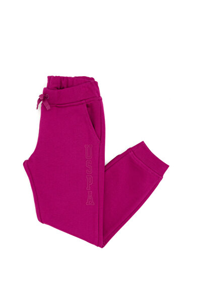 U.S. Polo Assn. Girl's Fuchsia Sweatpants 50292521 -Vr023