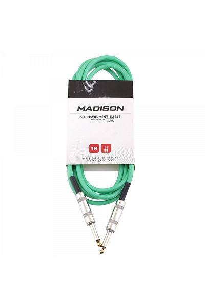 Madison Green Guitar Cable - 3 Meters