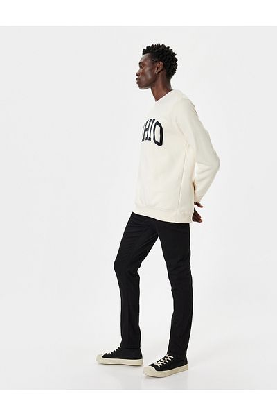 Koton Ανδρικό τζιν παντελόνι Brad Jean Black 5wam40022nd