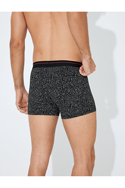 Koton 3-Piece Boxer Set Printed Multicolor