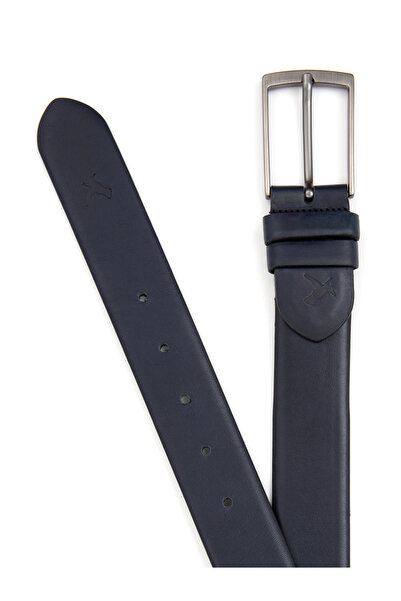 Cacharel Lacivert Klasik Deri Kemer 50250694-200