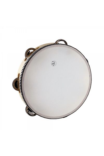 Cox Lth8-6 Glass Leather Tambourine - Comfortable Cut