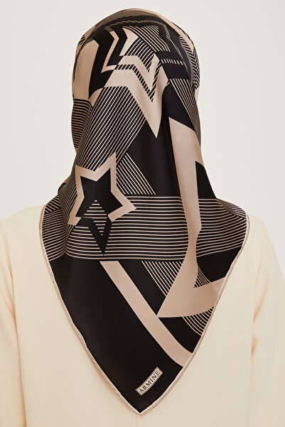 Armine 2024-2025 Sonbahar-Kış Sezonu % 100 Sura İpek Eşarp 9254D 05