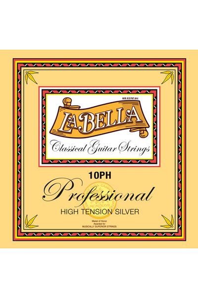 Labella La Bella 10Ph Hard Tension Silver Professional Classical Guitar String