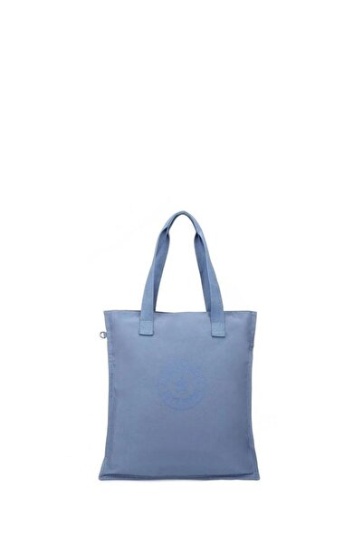 SMART BAGS Geantă de umăr pentru femei Crinkle Jeans-Mavi SMK 3076