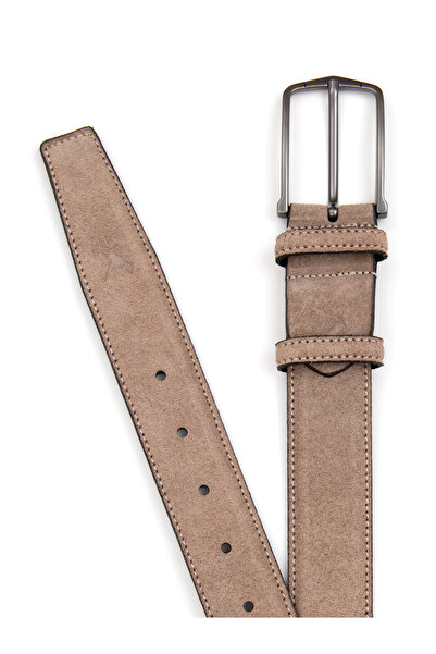 Cacharel Beige Casual Suede Leather Belt 50250695-591