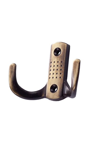 KOÇSAN Ezgi Antik Sarı Askı, Lüks Vestiyer Askısı, Dolap Askılık, Duvar Askıl...