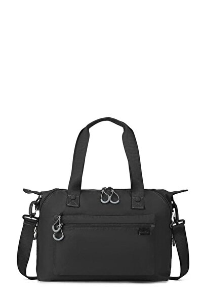 SMART BAGS Geantă de umăr ultra ușoară neagră pentru femei SMK UL-3139