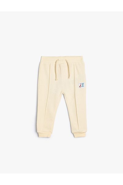 Koton Cotton Jogger Sweatpants - Tie Waist