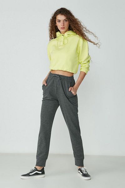 C&City Jogger Cuff Sports Sweatpants 735 Anthracite