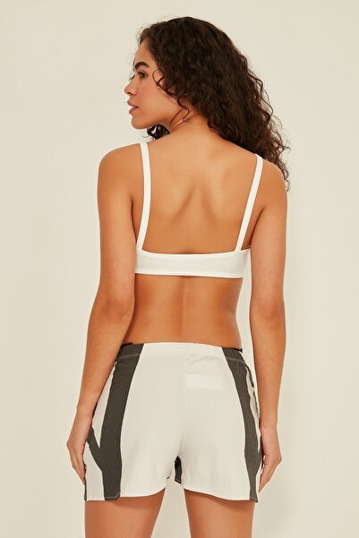 C&City 724 Pantaloni scurti damă alb