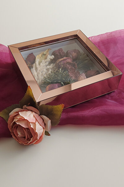 Verda Çerçeve 20x20x5 cm Rama de memorie cu model floral nou la moda