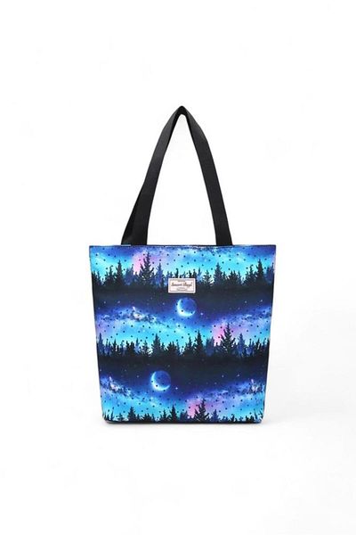 SMART BAGS Geantă de umăr pentru femei Print Half-moon Smb Pr-3226