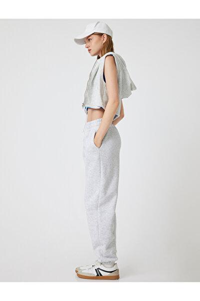 Koton Φούτερ Jogger με ελαστική μέση και λεπτομέρεια τσέπης, άνετη εφαρμογή