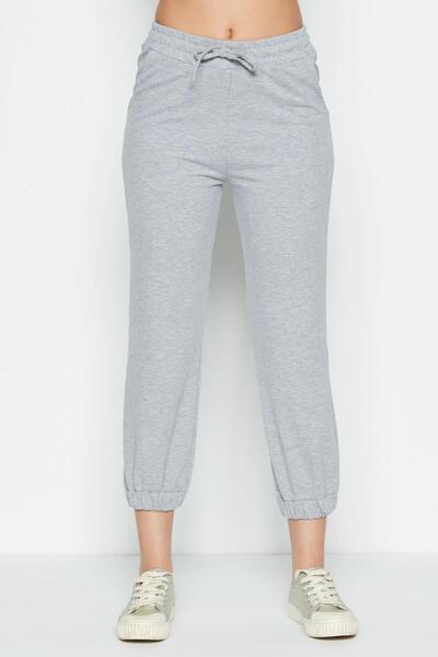 C&City Jogger Elastic Sports Sweatpants 737 Gray