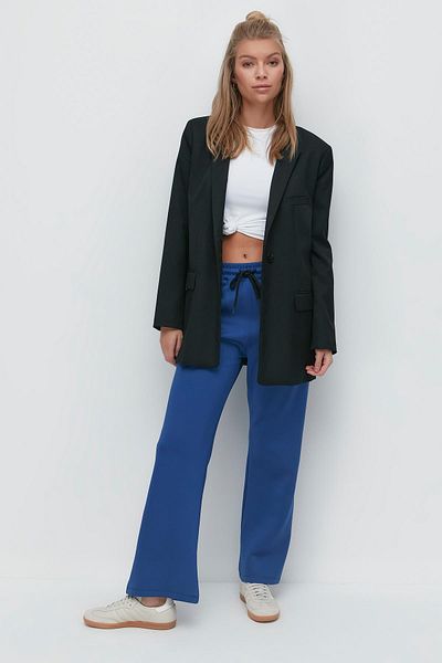 C&City Pantaloni de sport evazați 804 Sax