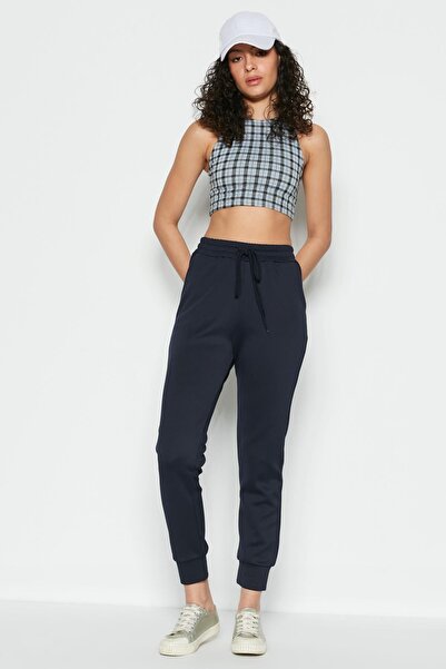 C&City Спортивні штани з манжетами 803 Синій