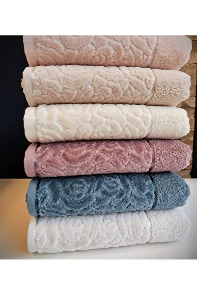 Nurpak Sevgi Set of 6 100% Cotton Towels