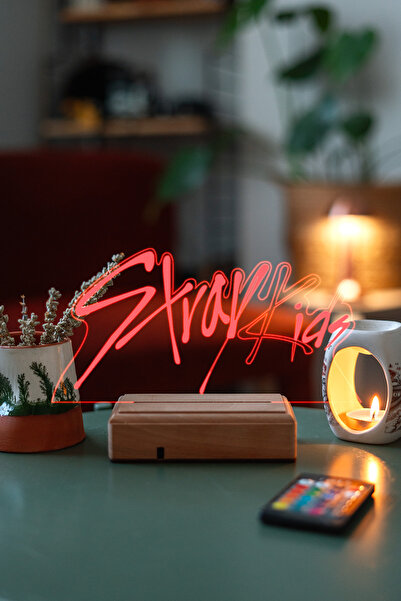 Modiwa Design Straykids K-pop 16 Renk Kumandalı Gece Lambası