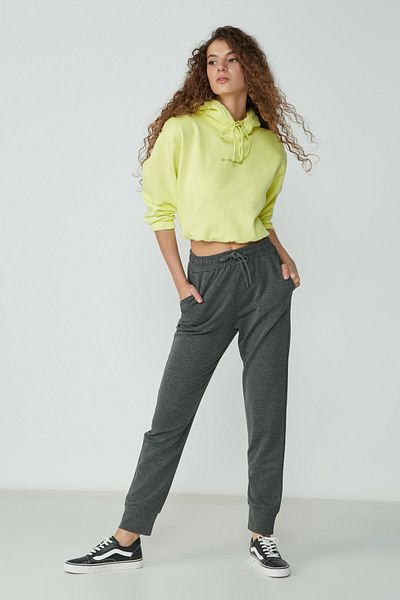 C&City Jogger Cuff Sports Sweatpants 735 Anthracite