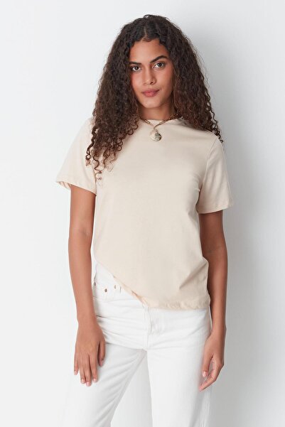 C&City 2-Piece Crew Neck Basic T-Shirt - Short Sleeve, 960 Grey/Beige