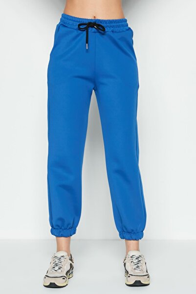 C&City Jogger Elastic Sports Sweatpants 806 Sax