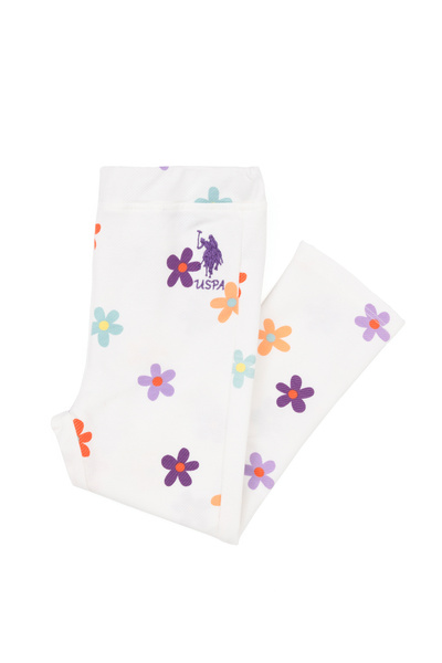 U.S. Polo Assn. Kız Bebek Ekru Eşofman Altı 50289008-VR019