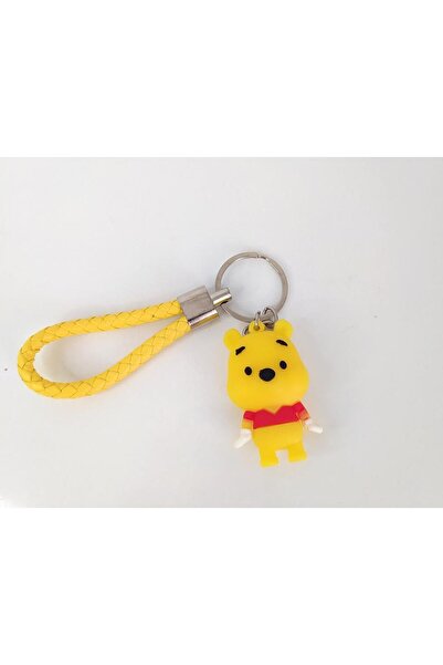 Hd Marketim Anahtarlık Hediye Çocuk Sevimli Ayı Silikon Anahtarlık Çanta Süsü