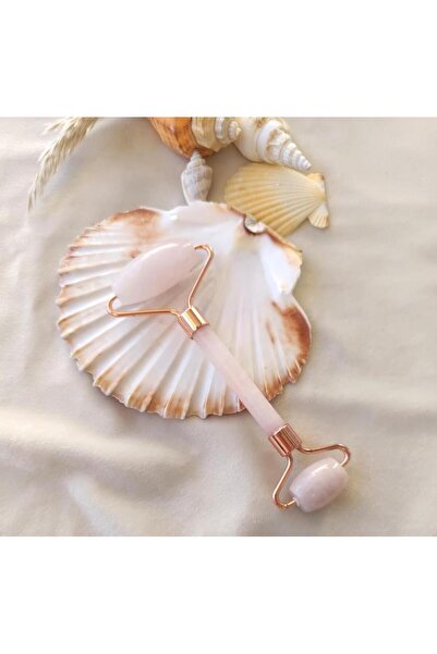 Hd Marketim Gül Kuvars Roller Yüz Masajı Silindiri Yüz Germe Yanak Zayıflama ...