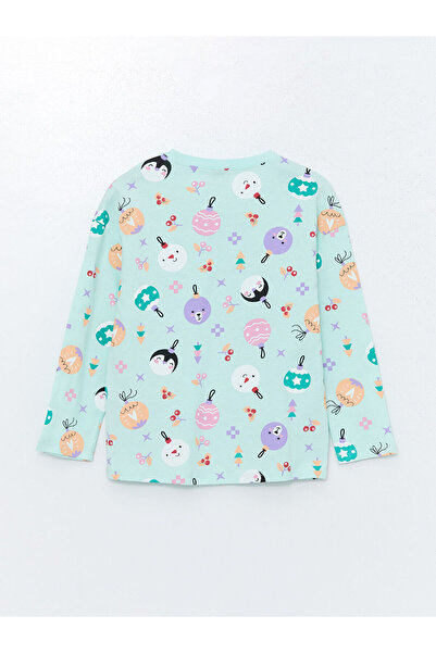 LC Waikiki Crew Neck Girl's Pajama Set