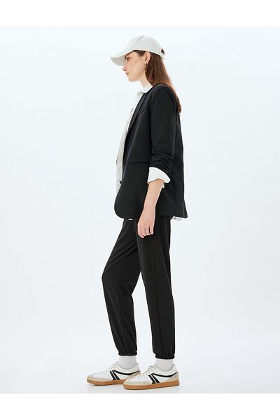 Koton Jogger Sweatpants με τσέπες - Crepe Scuba Fabric
