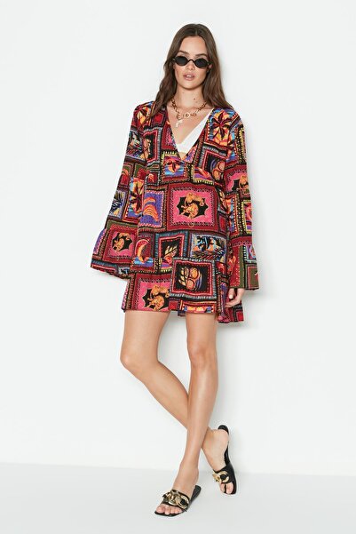 C&City Pareo Beach Dress 22329 Πολύχρωμο