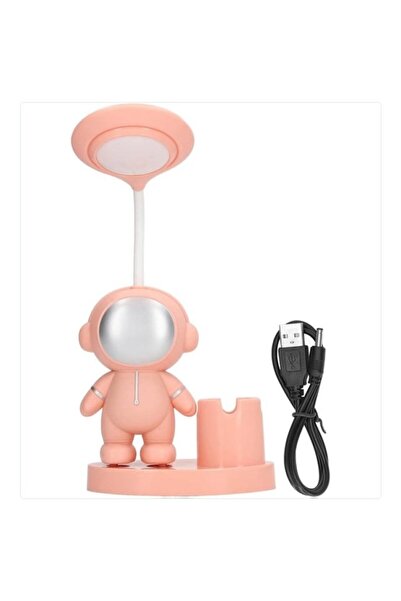 Store Led Astronot Masa Lambası Ve Kalemlik