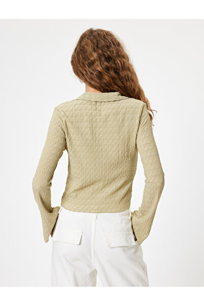 Koton Green Women's Shirt - 5Wal10059Ik