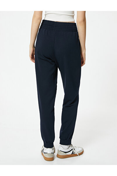 Koton Jogger Eşofman Altı Yüksek Bel Cepli Rahat Kalıp