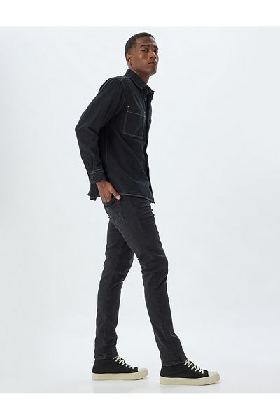 Koton Standard Waist Slim Fit Jeans - Brad Jean