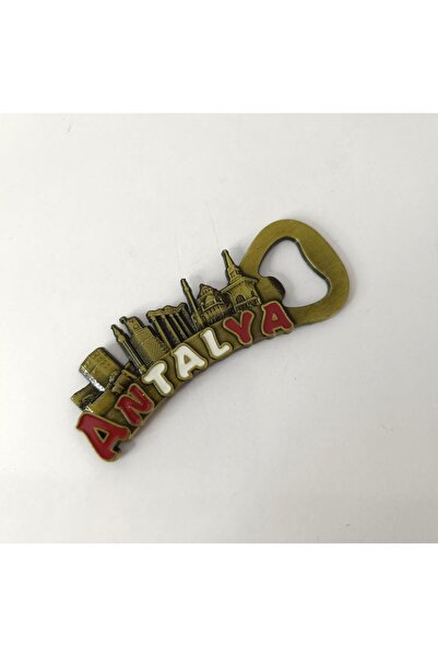 Hd Marketim Antalya Görselli Metal Açacak Mıknatıslı Magnet Buzdolabı Süsü Şi...