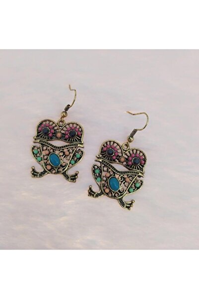 Hd Marketim Hdmarketim Vintage Hürrem Sultan أقراط الضفدع المتدلية الأصلية