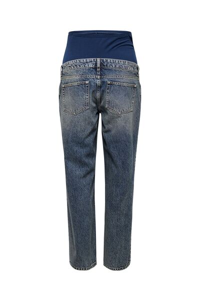 ONLY MATERNITY Jeans mit weitem Bein OLMCOBAIN Weiter Beinschnitt Jeans
