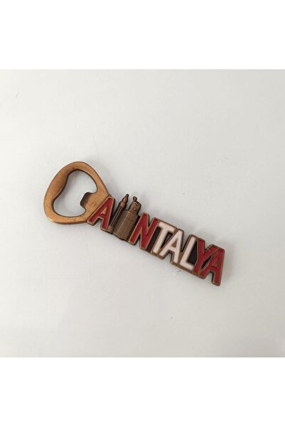 Hd Marketim Antalya Görselli Metal Açacak Mıknatıslı Magnet Buzdolabı Süsü Şi...