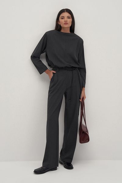 mathilda store Anthracite Private Edition Blouse
