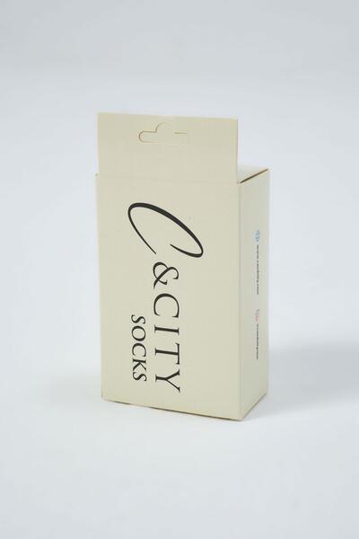 C&City 3 db csíkos hosszú zokni készlet hegyi használatra