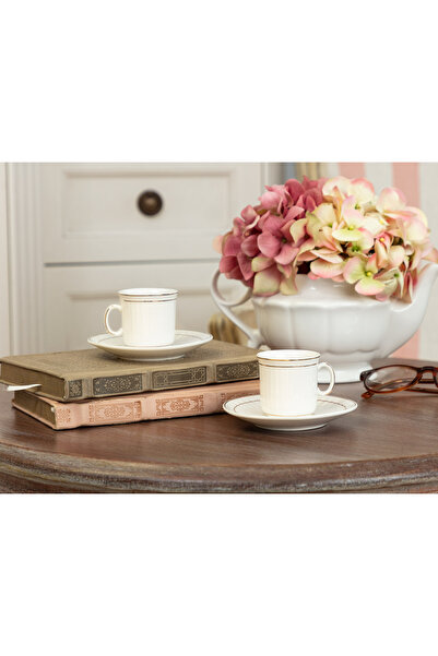 Madame Coco طقم فناجين قهوة ميجنون مكون من قطعتين