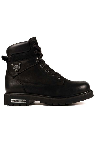 Hammer Jack 102 18501-m Ανδρικά Harley Boots Μαύρα