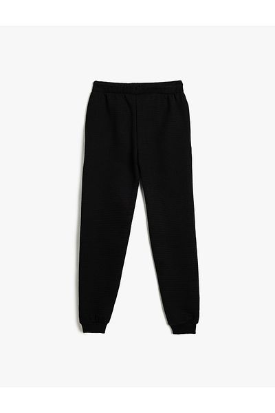 Koton Φούτερ Basic Jogger με υφή - Ελαστική τσέπη μέσης