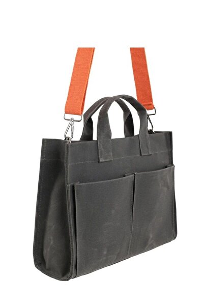 UMİ BAGGU Γυναικεία τσάντα ώμου Umi Baggu Grey Mercury