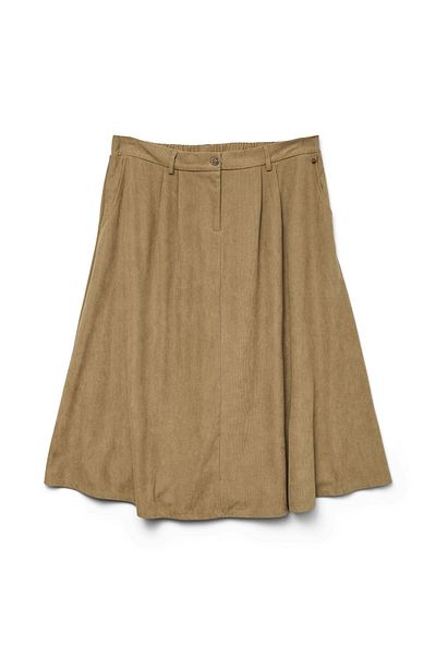 Veromoda Curve Rock Vmcvienna Hohe Taille Midirock