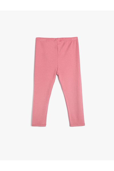 Koton Cotton Basic Tights - Ribbed